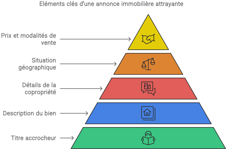 Infographie : éléments clés d'une annonce immobilière attrayante !